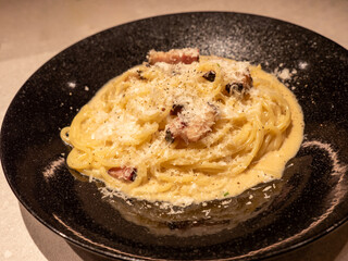 クリームパスタ