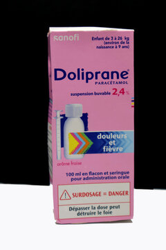 Suspension buvable de doliprane