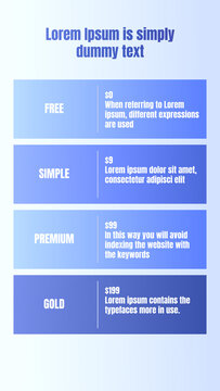 Social Media Story Animation for Corporates and Businesses with Vertical Resolution in Design that Shows the Presentation and Price of Services