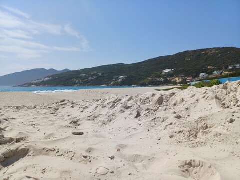 Sand of Praia dos Anjos in Arraial do Cabo, Rio de Janeiro, Brazil