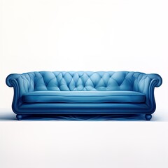 błękitna sofa