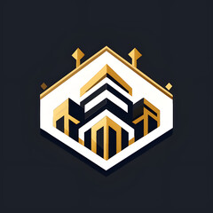 Zukunftsweisendes Immobilien-Logo Design