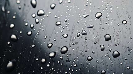 Rain drops background. Rainy season, rainy weather