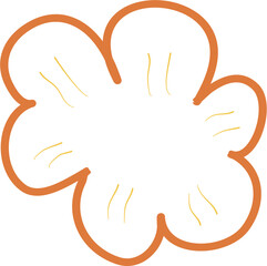 Set of the floral arrangements. White daisy flower.