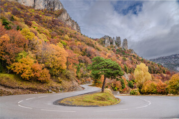 Frankreich im Herbst
