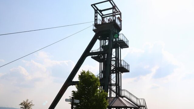 the barbara outlook tower of the german westerwald video