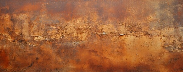 A high-definition image of a subtle grunge rust texture background, capturing the weathered and aged appearance of the rusted surface.