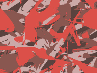 Full seamless camouflage texture skin pattern vector for military textile. Usable for Jacket Pants Shirt and Shorts. Dirty army camo masking design for hunting fabric print and wallpaper. 