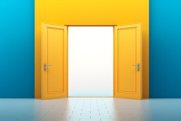 Gateway to Opportunities: Minimalist Elegance.