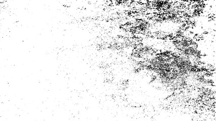 Light Distress Texture. Grain, Dirty Texture Effect. Overlay Background. Grunge white and black wall background. Vector illustration.