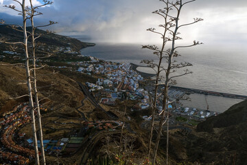The Concepción viewpoint offers us unbeatable panoramic views of Santa Cruz de La Palma and the Las Breñas area. But also a great perspective of the ocean, much of the eastern coastline of La Palma