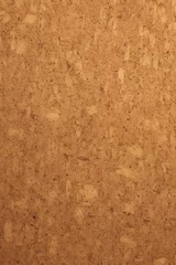 Fotobehang Old flat sheet of cork texture, birdseyeview. AI generative © SANGHYUN