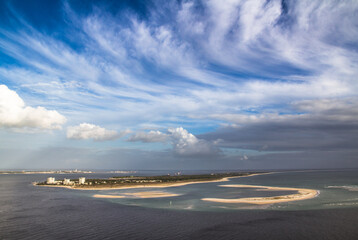 The beautiful View From Troy at Setubal, Portugal