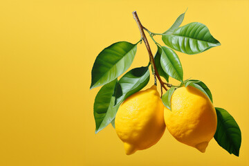 Yellow lemons