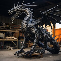 Majestic Dragons: Mythical Beasts Captured in Stunning Imagery
