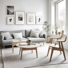 Scandinavian Style: Clean lines, simple furniture, a neutral color palette, and plenty of natural light to capture the essence of Scandinavian design.

