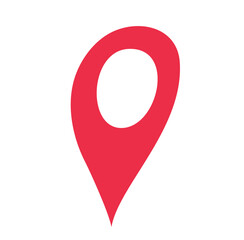 Map Pin Location Red Pointer Vector 