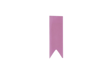 Pink Banner Ribbon Isolated Background