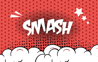 cool simple comic background design