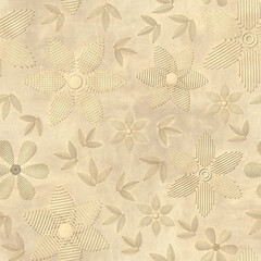 seamless pattern with flowers