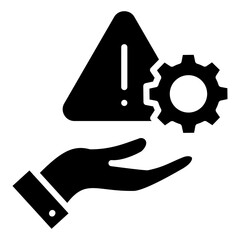 Crisis Management Icon Element For Design