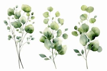 Obraz premium leaves isolated on white background