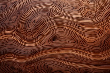 An up-close view of a beautiful wood panel with a seamless texture, highlighting the intricate patterns and variations in the wood grain.