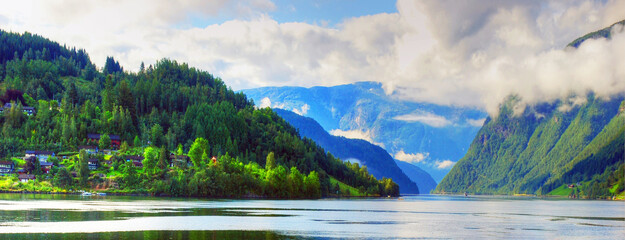 The Hardanger Fjord is the fifth longest fjord in the world, and the second longest fjord in Norway.