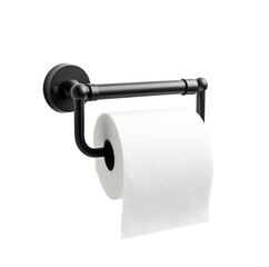 toilet paper holder on transparent background.