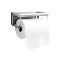 toilet paper holder on transparent background.