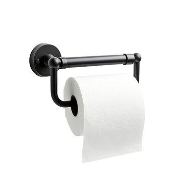 toilet paper holder on transparent background.