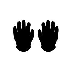 Mittens icon - Simple Vector Illustration