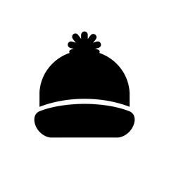 Naklejka premium Winter hat icon - Simple Vector Illustration