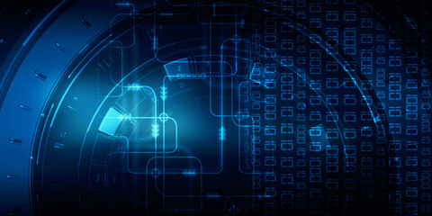 2d illustration world map abstract background
