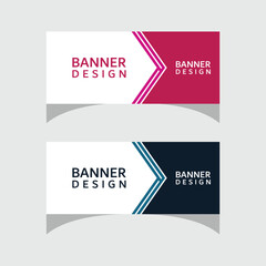 banner design, simple template