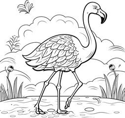 illustration of a bird