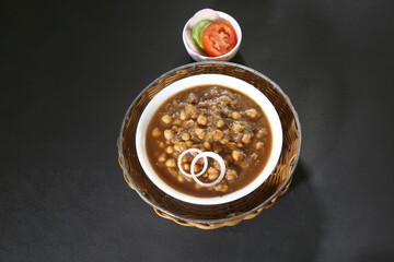 Punjabi Chole or Chole Masala, Indian dish