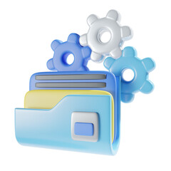 document icon 3d illustration