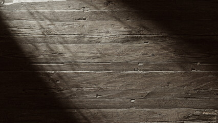 Rustic Radiance: Shiny Abstract Design on Old Wood wall, Adding Vintage Elegance.