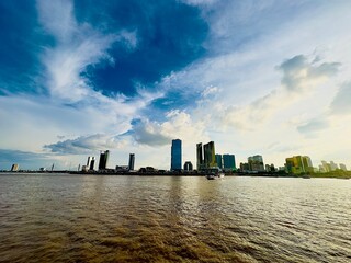 Obraz premium city skyline