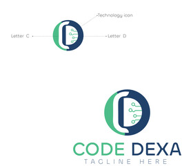 website service logo design concepts vector or eps