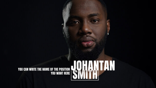 Animated Lower Third Compatible with Universal Visuals in Miniamlist and Abstract Style