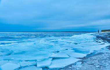 Frozen Lakeside Beauty