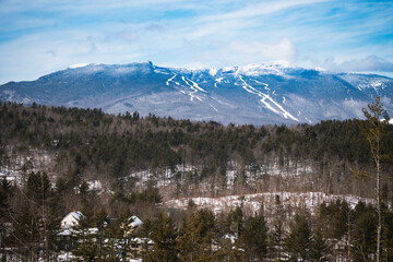 vermont mountain winter