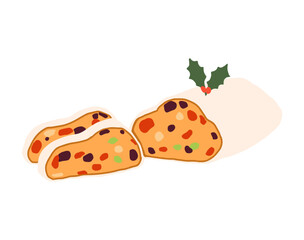 シュトーレン クリスマスイラスト