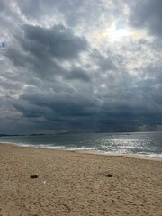 Daecheon Beach in Boryeong, South Korea