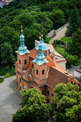 Church of Saint Lawrence, Prague, Czech republic, travel destination - 678301334