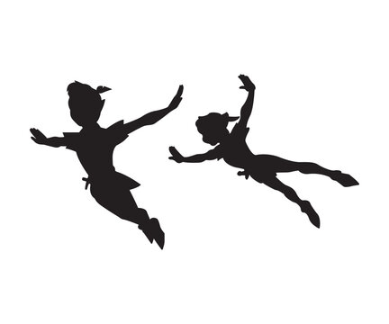 Peter Pan Bundle, Peter Pan cut file, Peter Pan Silhouette, Peter Pan vector, Peter Pan vector clipart, Peter Pan cricut