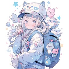  Little girl on a pastel world adventure outfits