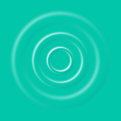 abstract green background with circles. Light neutral background with copy space for text. Abstract soft light with white and blue bubble ball background. Trendy minimal design. wave effect.